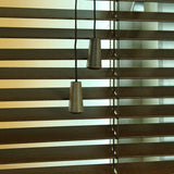 25mm Elementi Wood Venetian Blind Auburn
