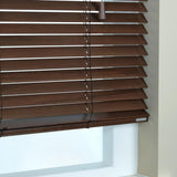 35mm Elementi Wood Venetian Blind Auburn