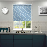 Fern Roller Blind Sky