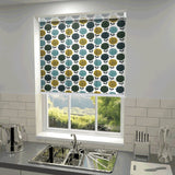 Orla Kiely - Hydrangea Roller Blind Jade