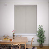 Kensington Plain Vertical Blind Canvas