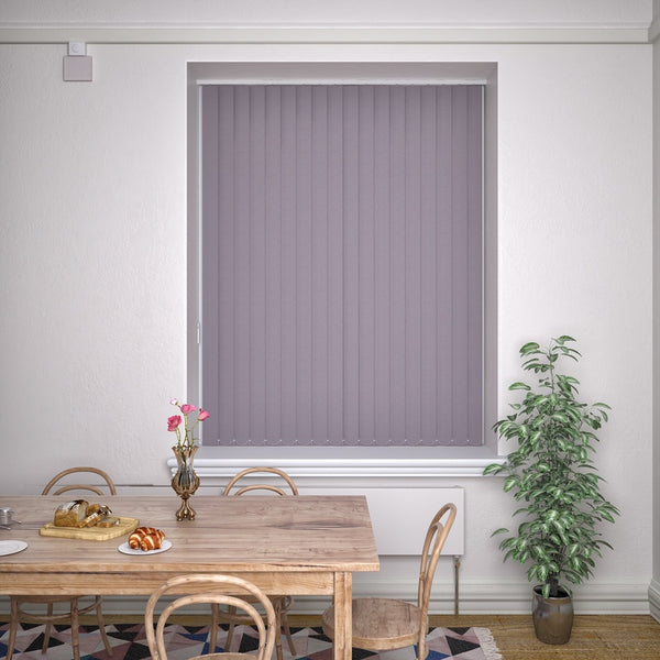 Kensington Plain Vertical Blind Sloe