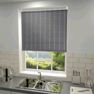 Orla Kiely - Linear Stem Roller Blind Cool Grey