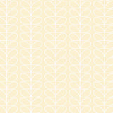 Orla Kiely - Linear Stem Blackout Roller Blind Cream