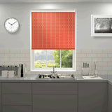 Orla Kiely - Linear Stem Blackout Roller Blind Tomato