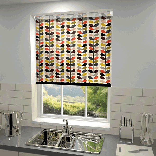Orla Kiely - Multi Stem Roller Blind Tomato