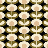 Orla Kiely - Oval Flower Roller Blind Seagrass
