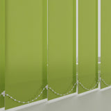 Plain PVC Vertical Blind Lime