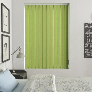 Plain PVC Vertical Blind Lime