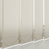 Plain PVC Vertical Blind Linen