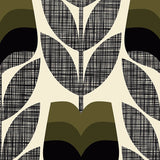 Orla Kiely - Rosebud Roller Blind Moss