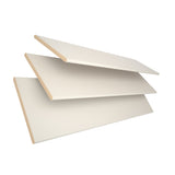 35mm Primary Wood Venetian Blinds Old White