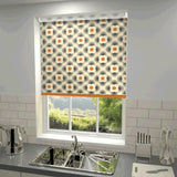 Orla Kiely - Striped Petal Roller Blind Orange