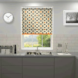 Orla Kiely - Striped Petal Roller Blind Orange