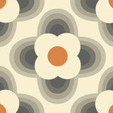 Orla Kiely - Striped Petal Roller Blind Orange