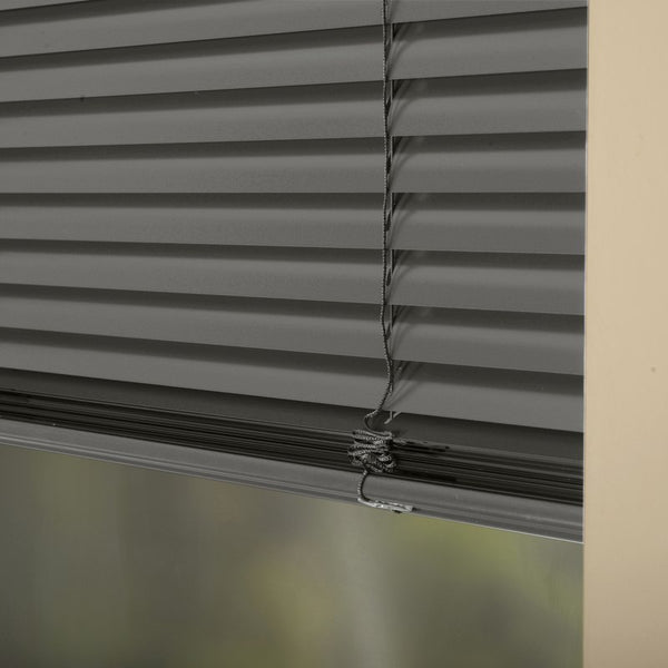 25mm Premier Aluminium Blinds Cool Grey