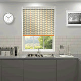 Orla Kiely - Two Colour Stem Roller Blind Warm Grey