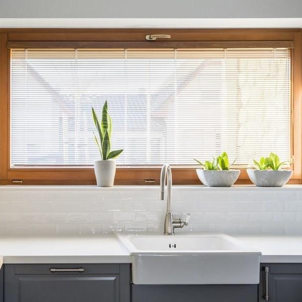 How to add colour to your kitchen with window blinds