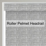 Orla Kiely - Rosebud Blackout Roller Blind Powder Blue