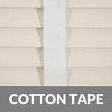 25mm Elementi Wood Venetian Blind With Tapes Polar