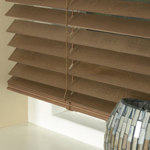 35mm Basswood Venetian Blind Walnut