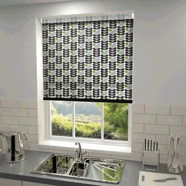 Orla Kiely - Early Bird Roller Blind Granite
