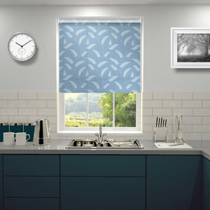 Fern Roller Blind Sky