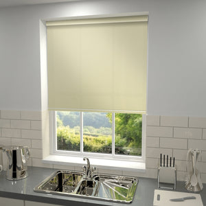 Kensington Plain Roller Blind Butter