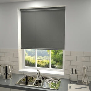 Kensington Plain Roller Blind Rock