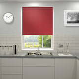 Kensington Plain Roller Blind Ruby