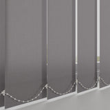 Kensington Plain Vertical Blind Flint
