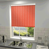 Orla Kiely - Linear Stem Blackout Roller Blind Tomato