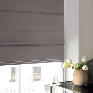 Satin Roman Blind Mercury